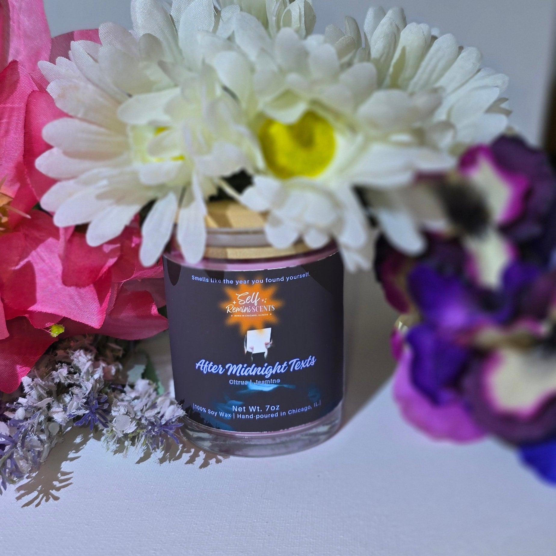After Midnight Texts 7oz Candle